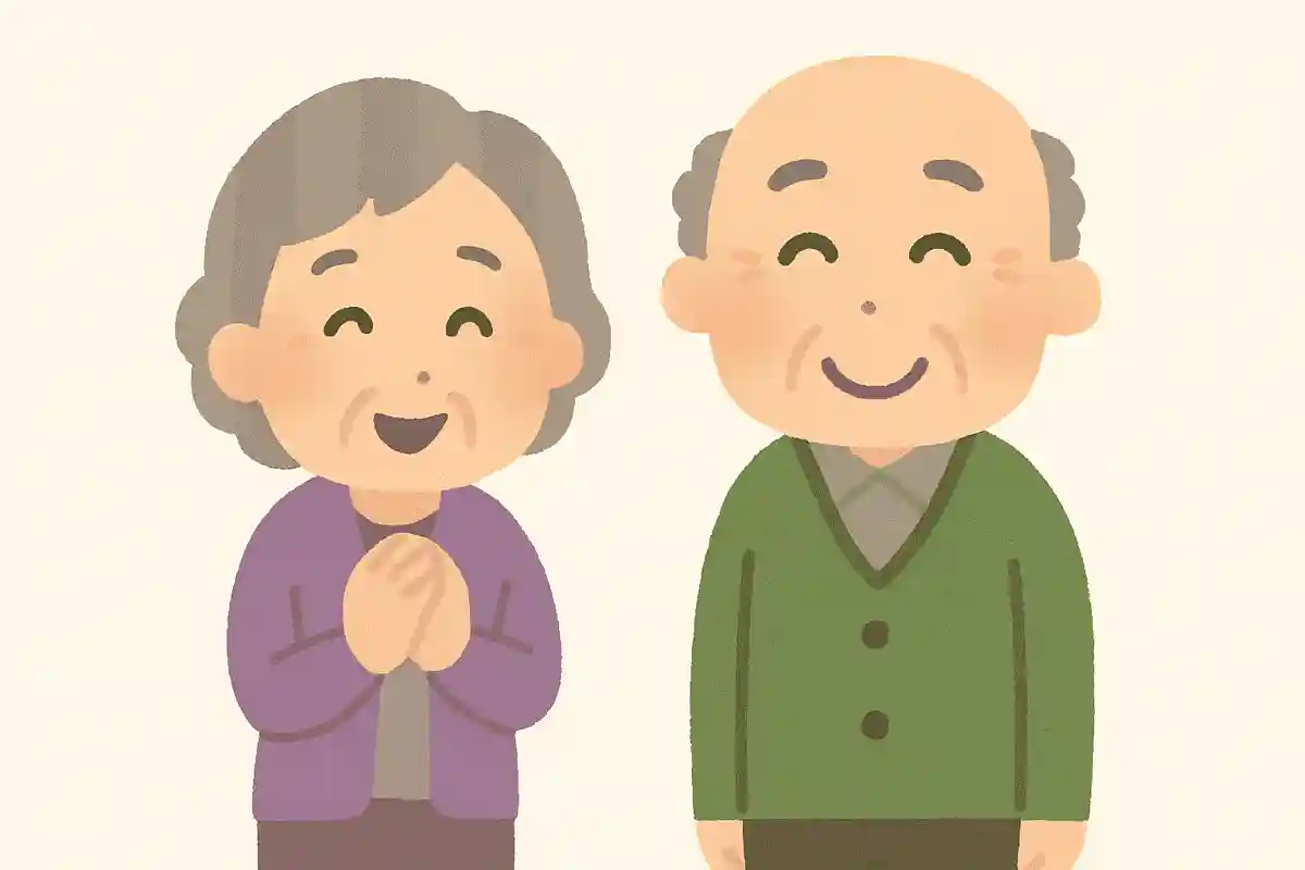 笑顔でいることで、長寿の道が開かれる