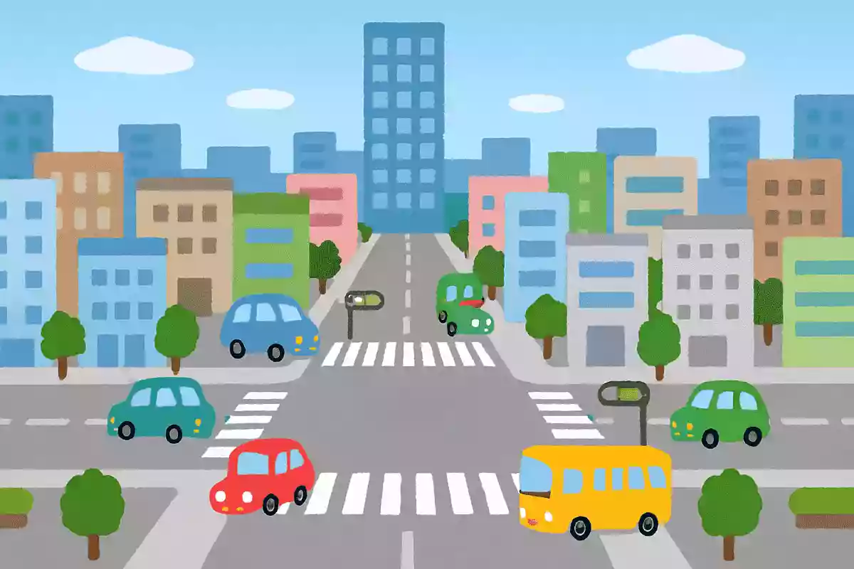 大阪市内の道、南北は「〇〇筋」、東西は「〇〇通り」