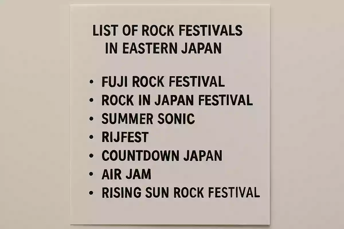 東日本のロックフェス情報一覧【2025】