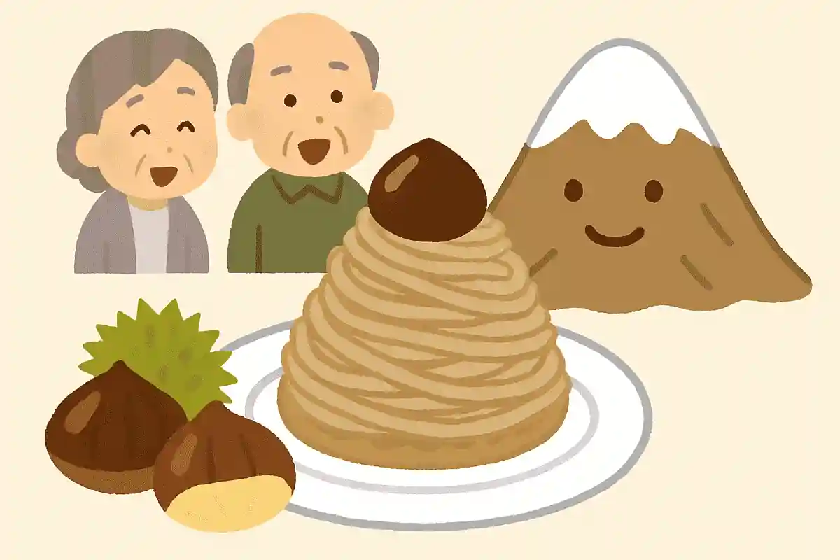 秋の味覚の一つである栗を使ったケーキのモンブラン。名前の由来となったフランスの「あるもの」はなにでしょうか？