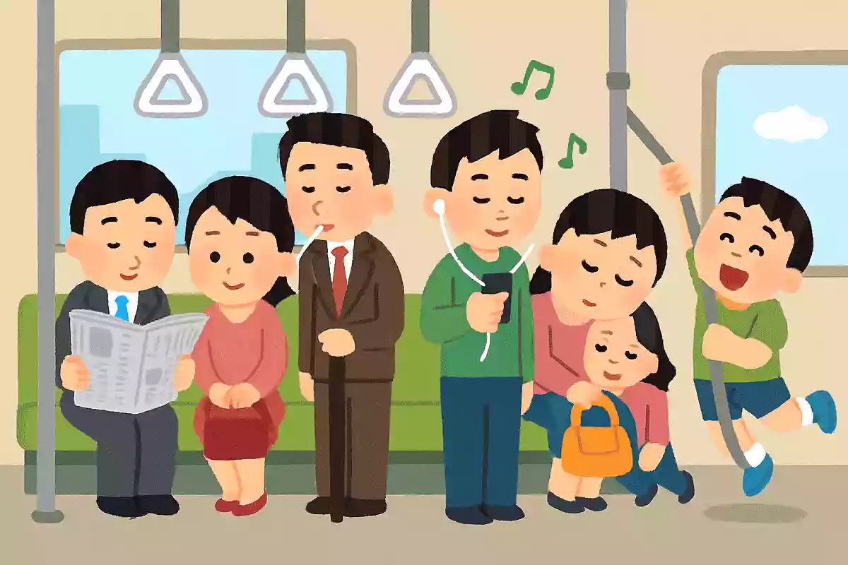 昭和では電車内ではある行動が当たり前に行われていました。現在では禁止されているある行動とはなんでしょうか？