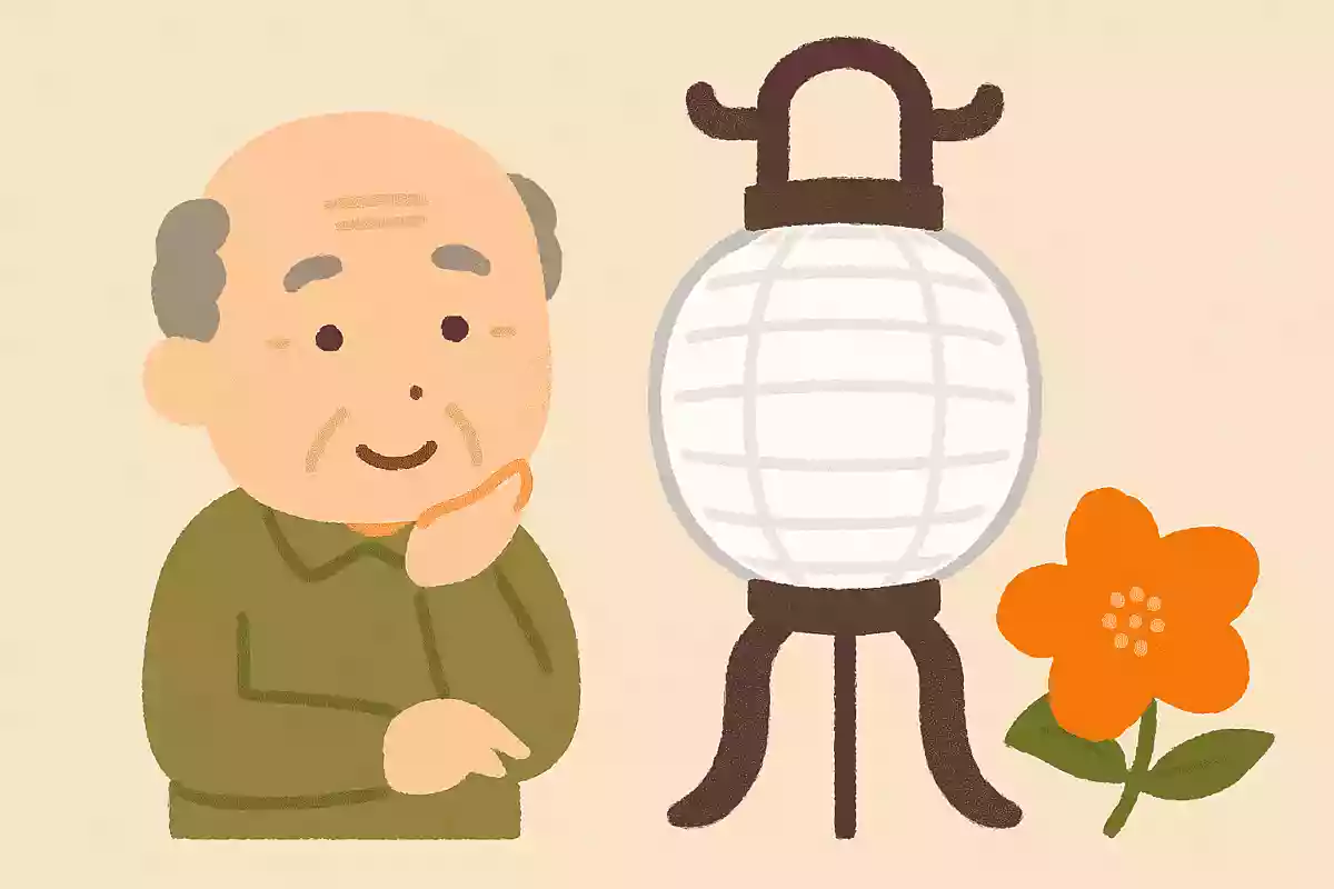 お盆にはつきものと言われ、盆提灯の形にも似ている植物は何でしょうか?