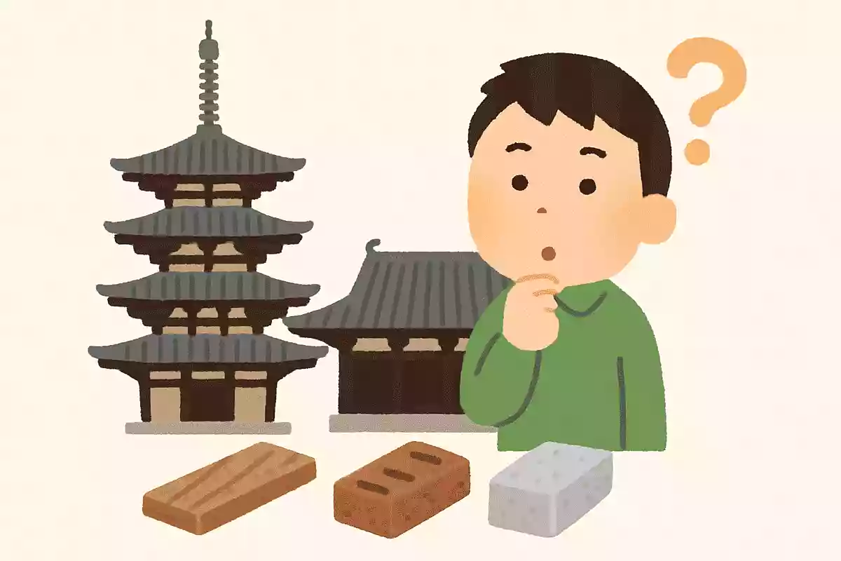 法隆寺はなんの材料で建てられた？