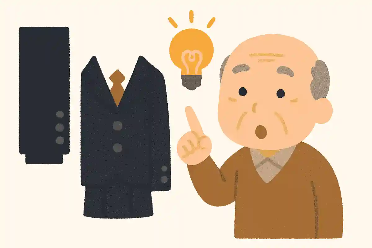 学生服やスーツなどの袖に付いているボタンは、何のために付いているでしょうか?