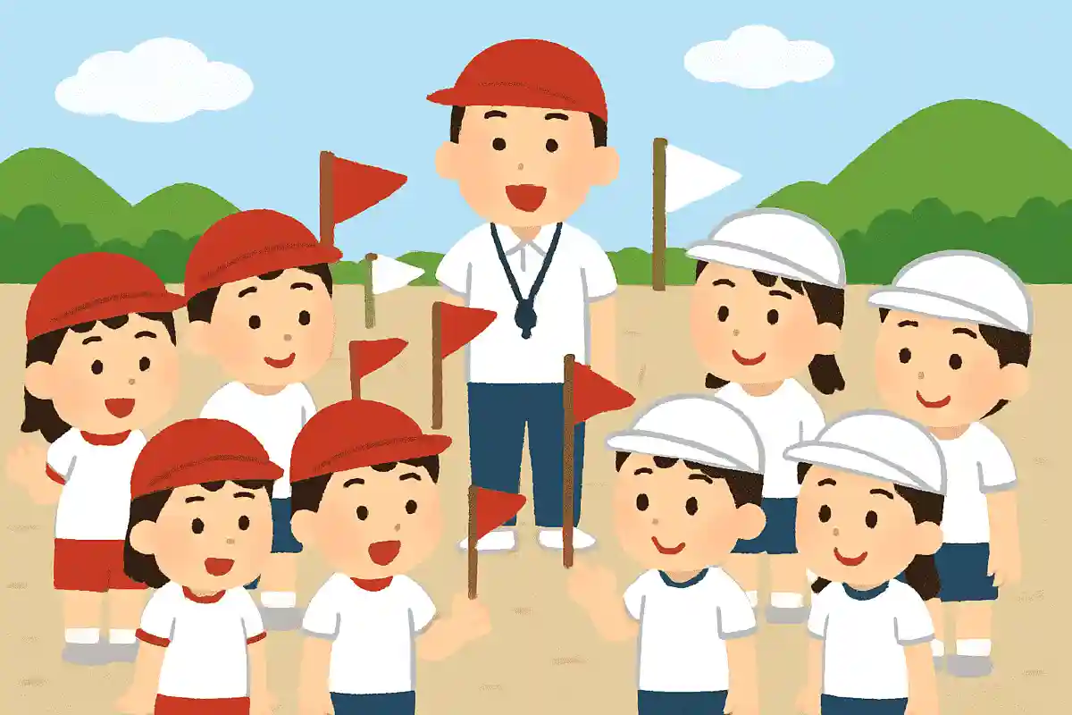 運動会にて、赤組と白組に分けられる理由は？