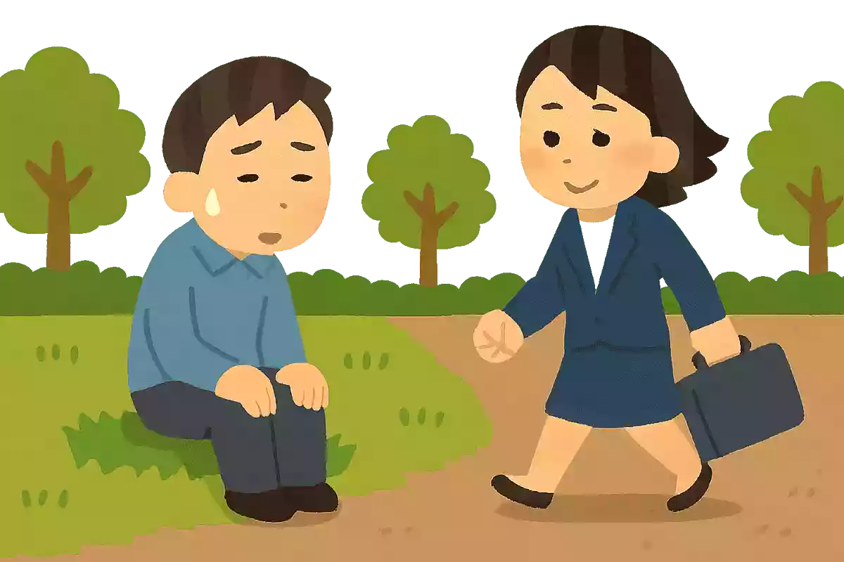 疲れた人は、しばし路傍の草に腰を下ろして、道行く人を眺めるがよい。人は決してそう遠くへは行くまい。イワン・ツルゲーネフ