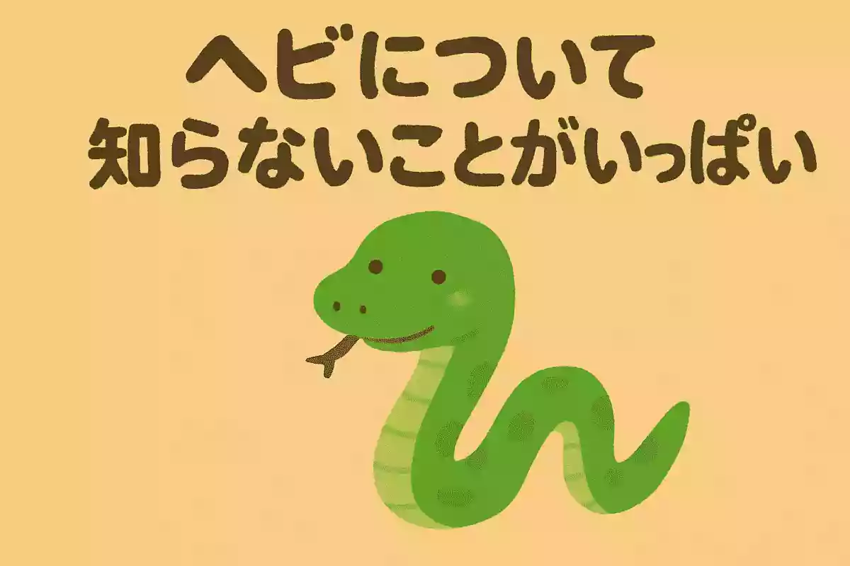 ヘビは毒を持たない種類が大半である