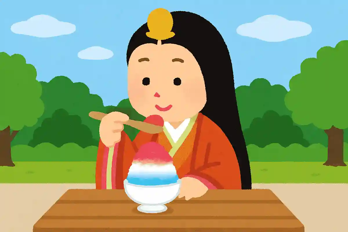 かき氷は平安時代から食べられていた。