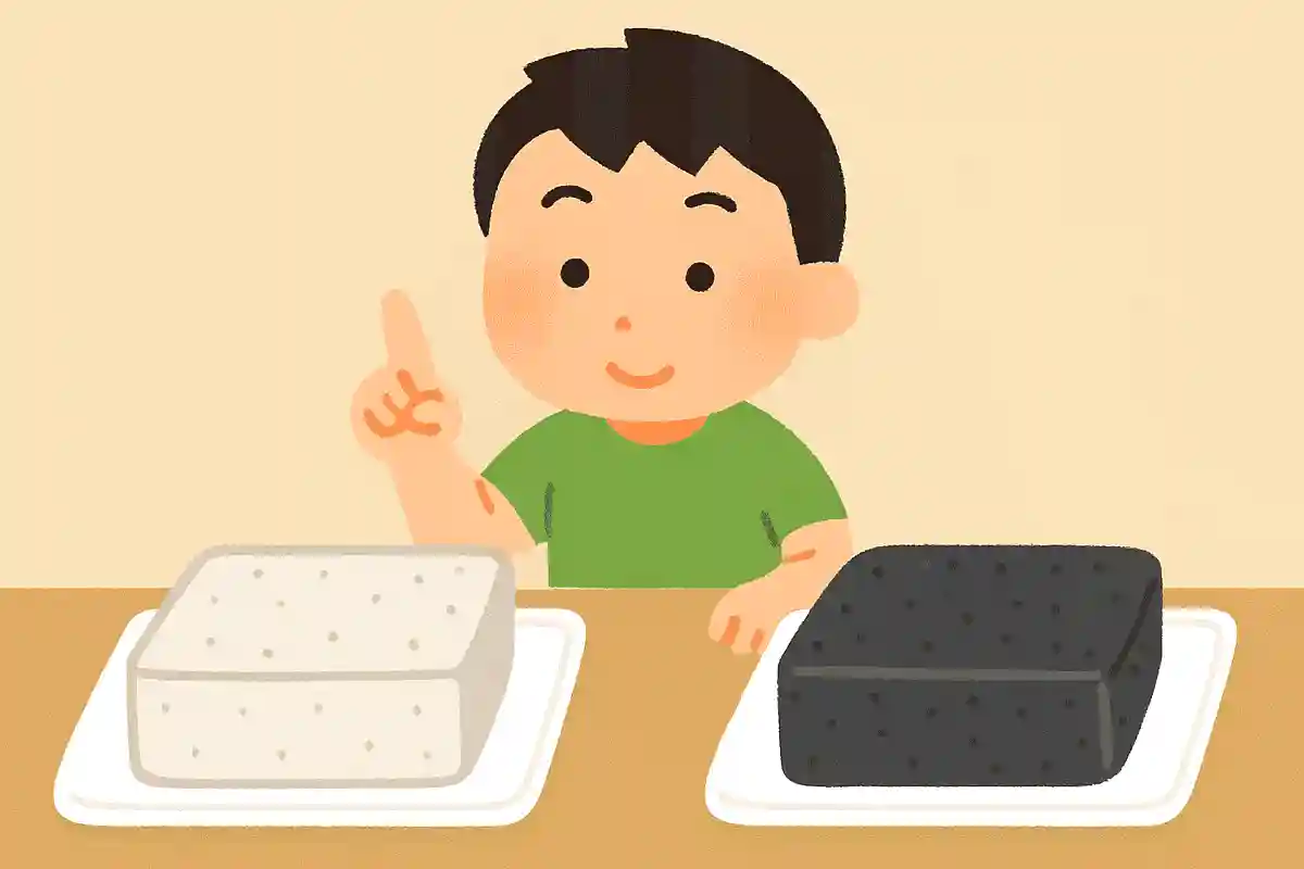 白いこんにゃくと黒いこんにゃくの違いは?