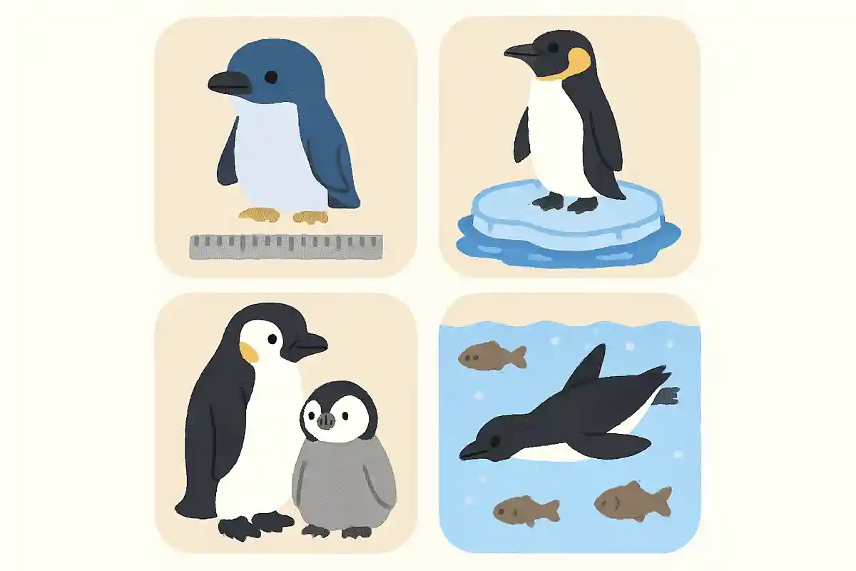 フェアリーペンギンの体長は約何cmでしょうか？