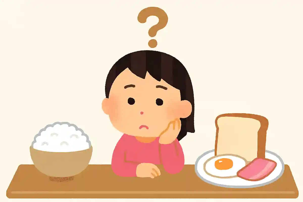 朝ごはんはごはんかパンかどっち派？