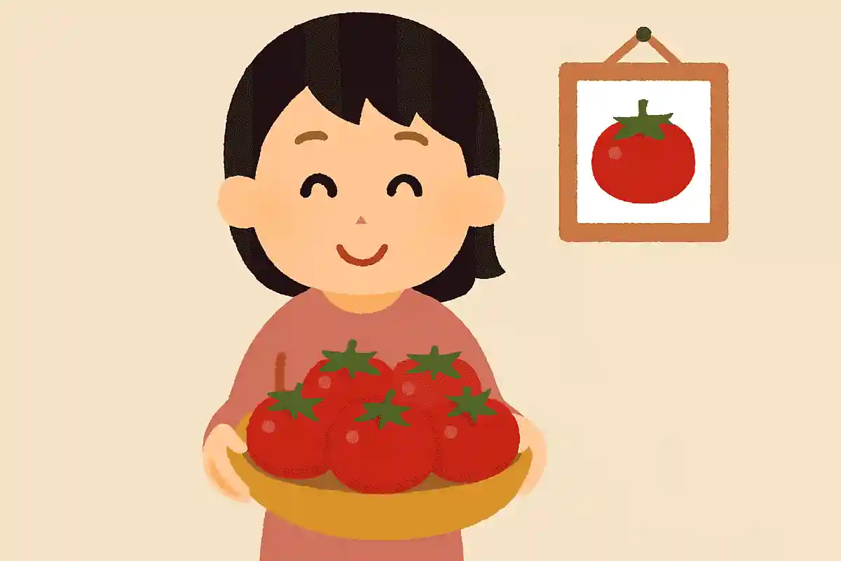 トマトはもともと観賞用だった。