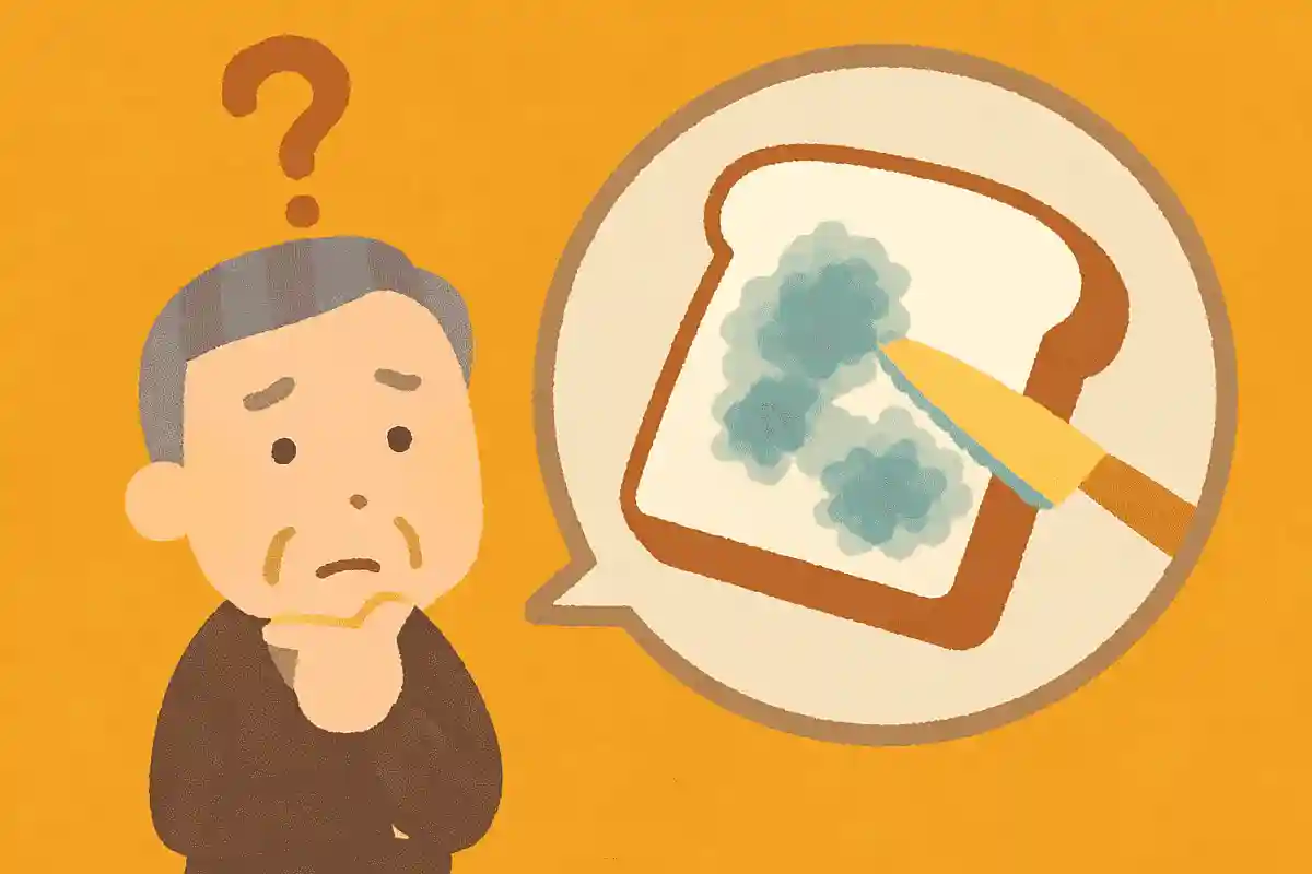 食べ物にカビが生えた場合、カビの部分を取り除けば食べても安全でしょうか?