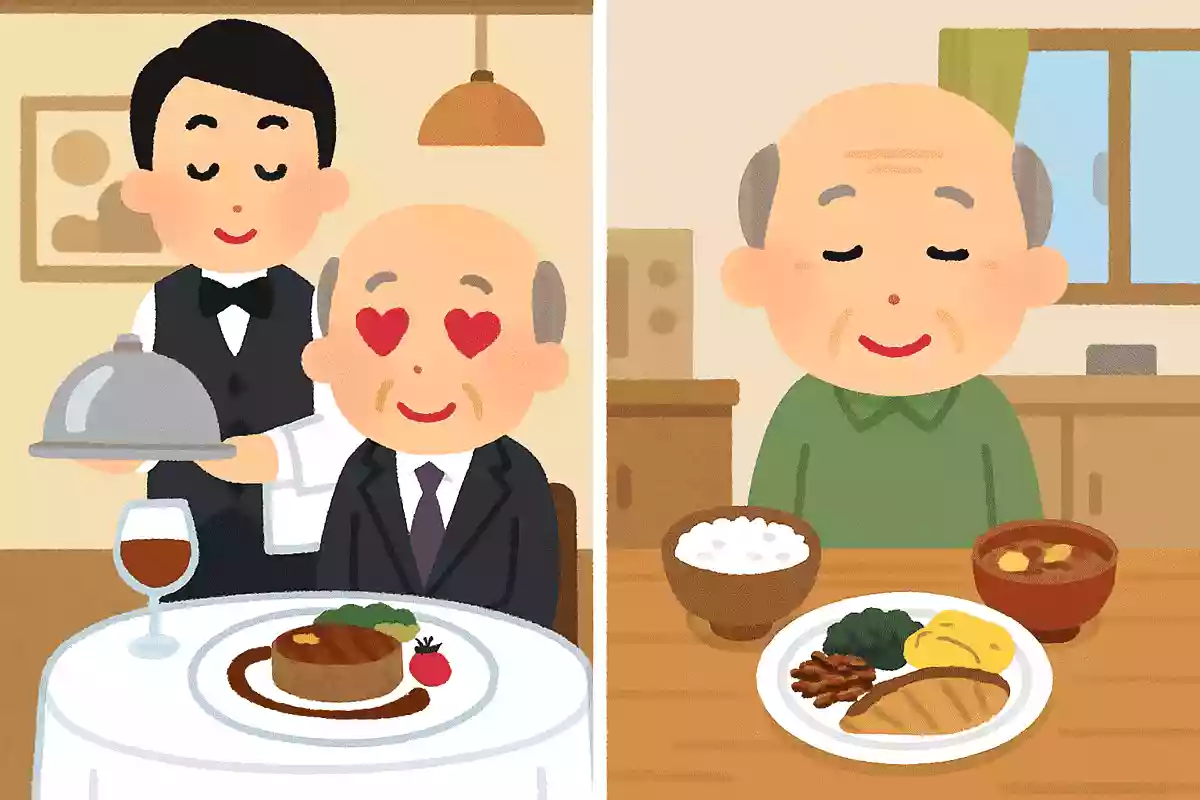 高級レストランの料理 or おうちのいつもの料理、人生最後に食べたいのはどっち？