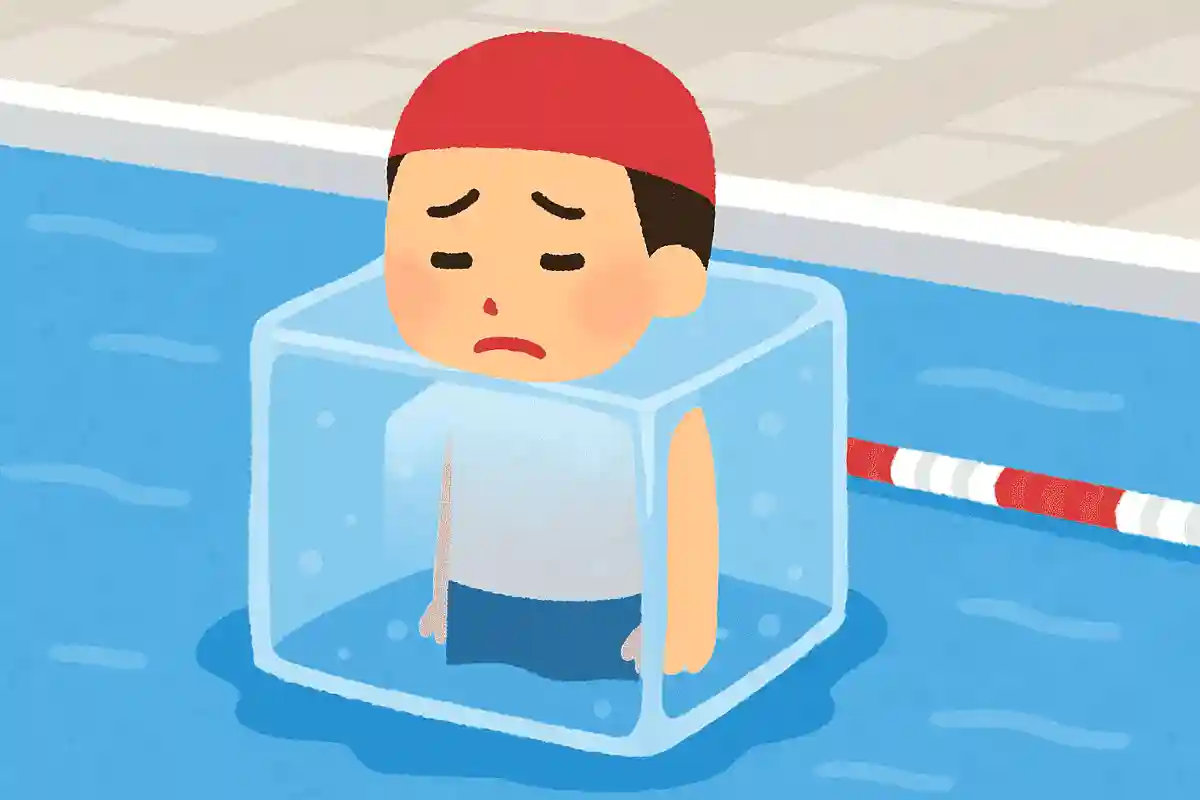 水泳選手がプールに入ったのに、泳げなかったのはなぜでしょう?