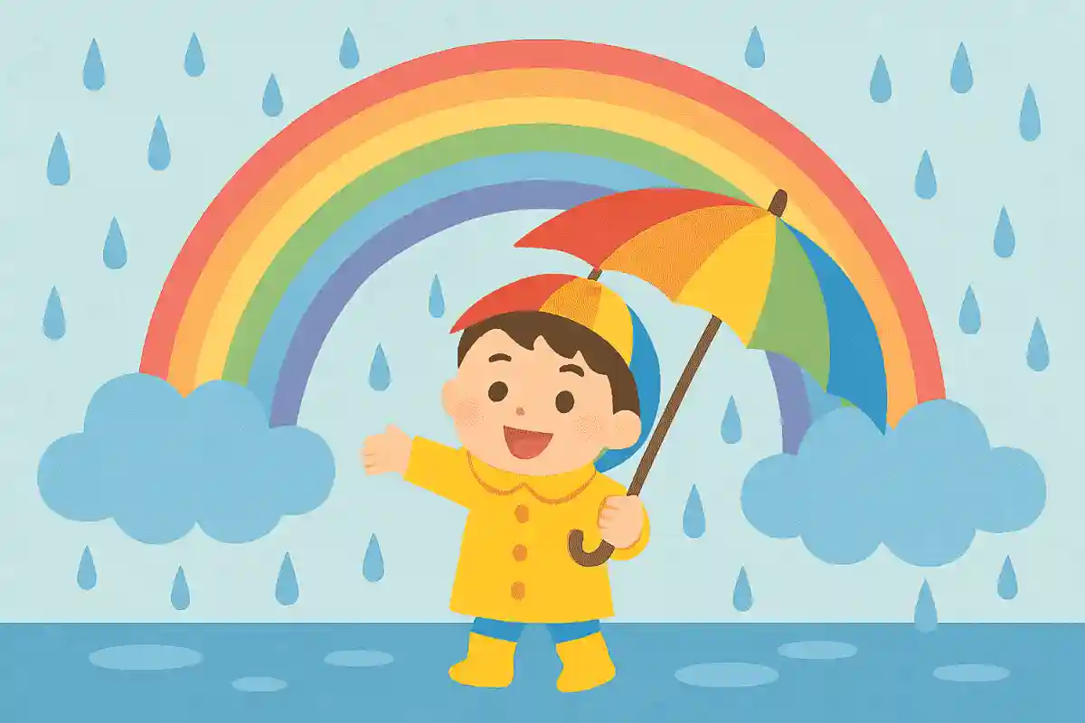 梅雨の時期に降る雨をなんと言うでしょう？