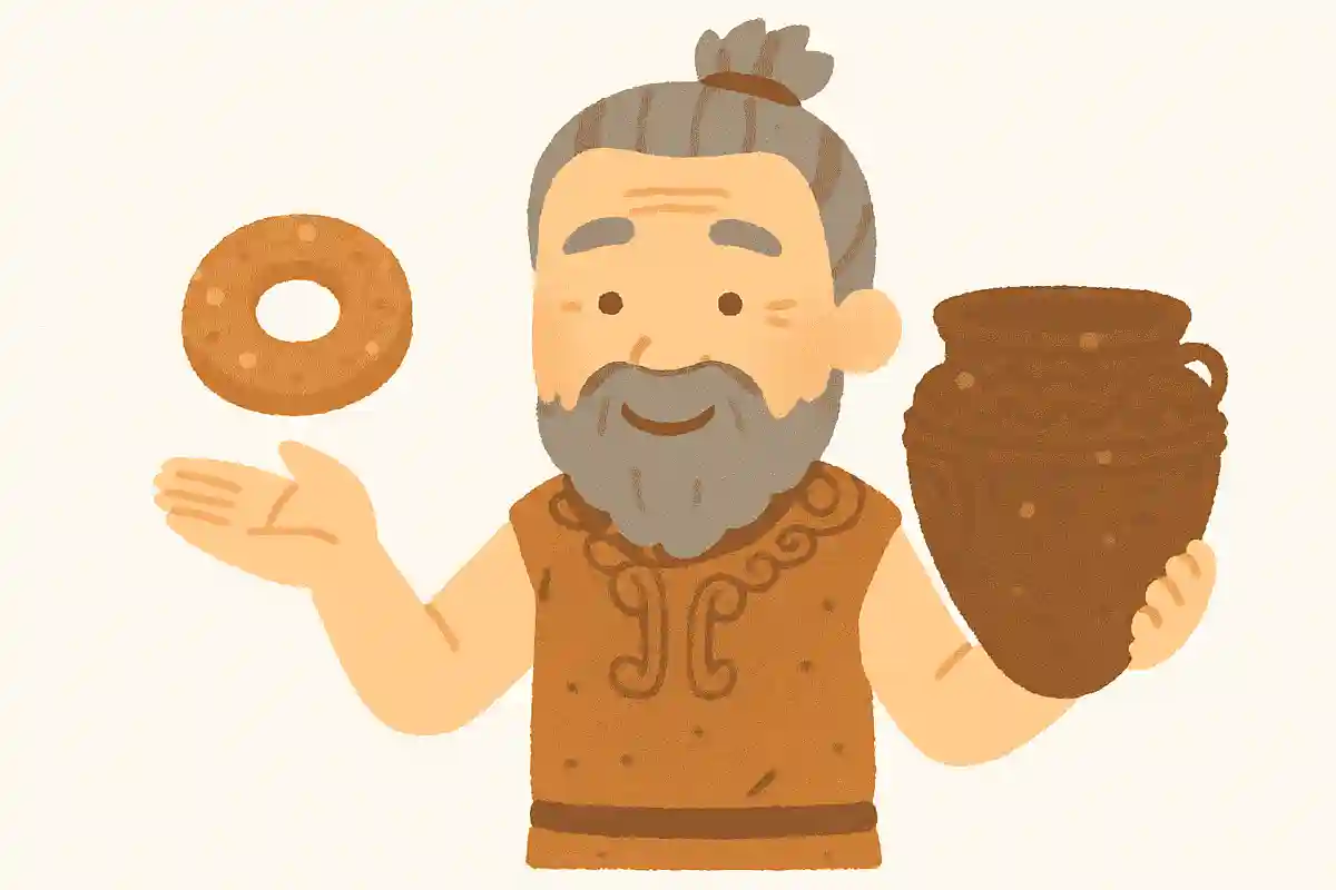 縄文人が土器で作っていたお菓子は何でしょうか?