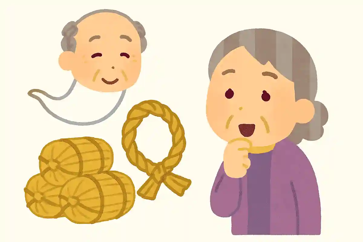 帰ってきたご先祖様が、持ち帰る荷物をくくるための綱にする意味でお供えする食べ物は何でしょうか？