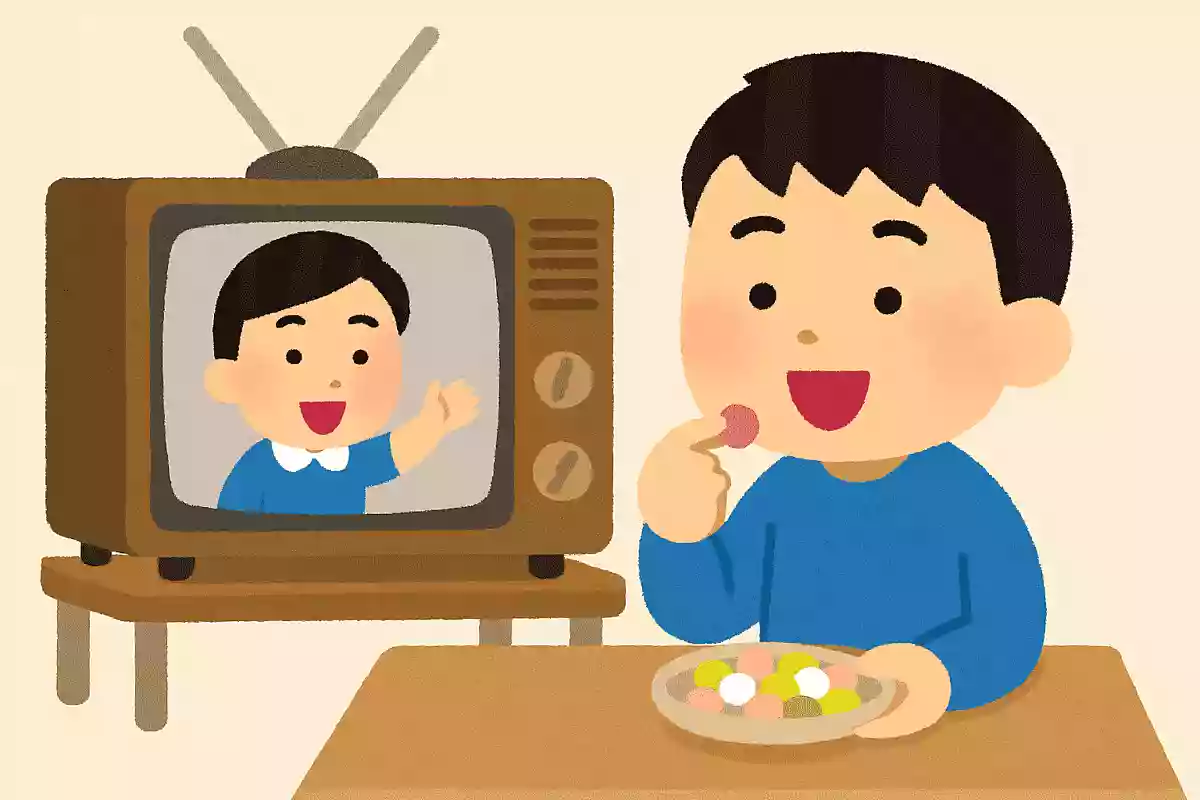昭和の子供たちは、お菓子を食べながら見るのが定番だった物は何でしょうか？