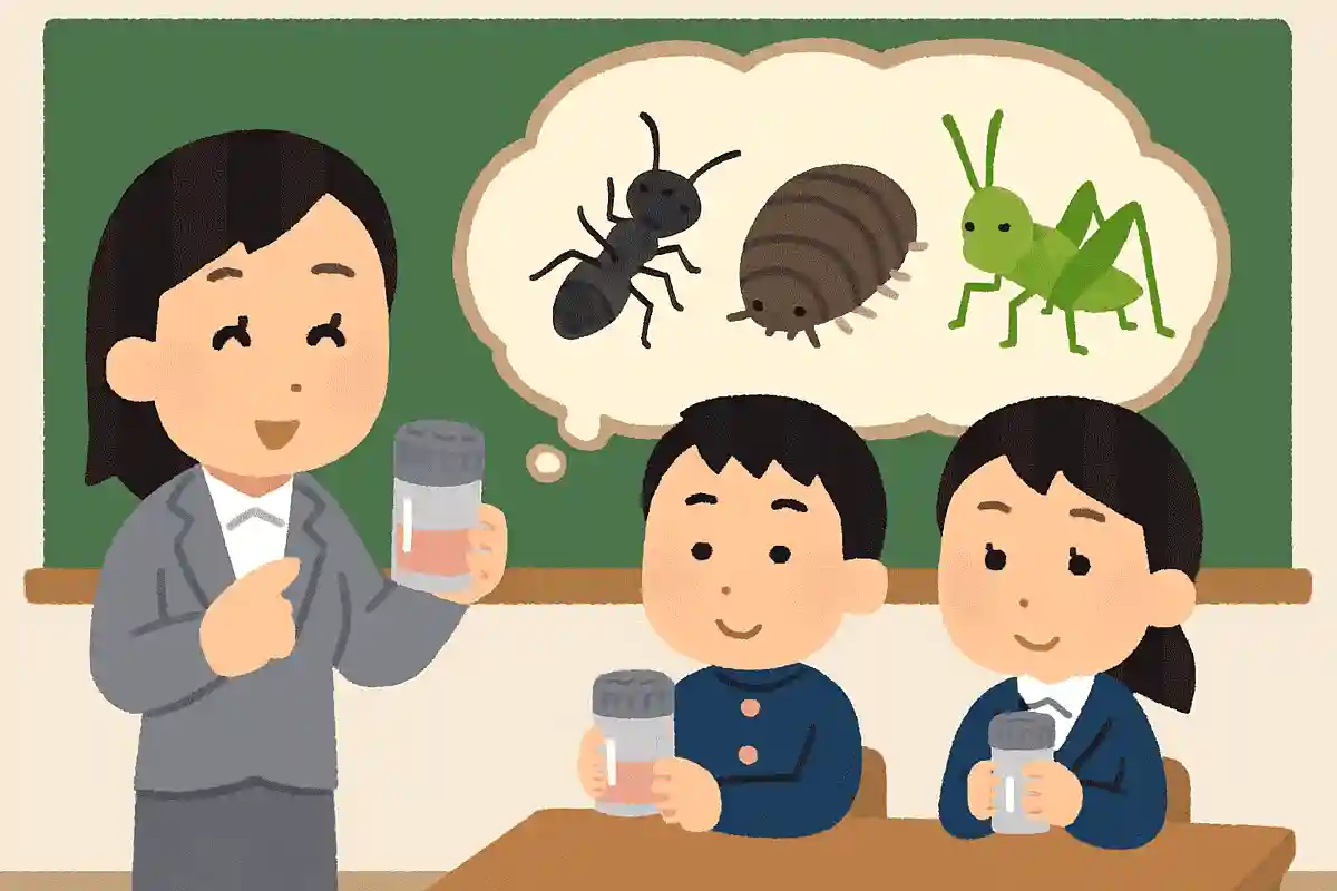 兵庫県立大学附属中学校の生徒が、芳香剤を作るために利用した昆虫は？