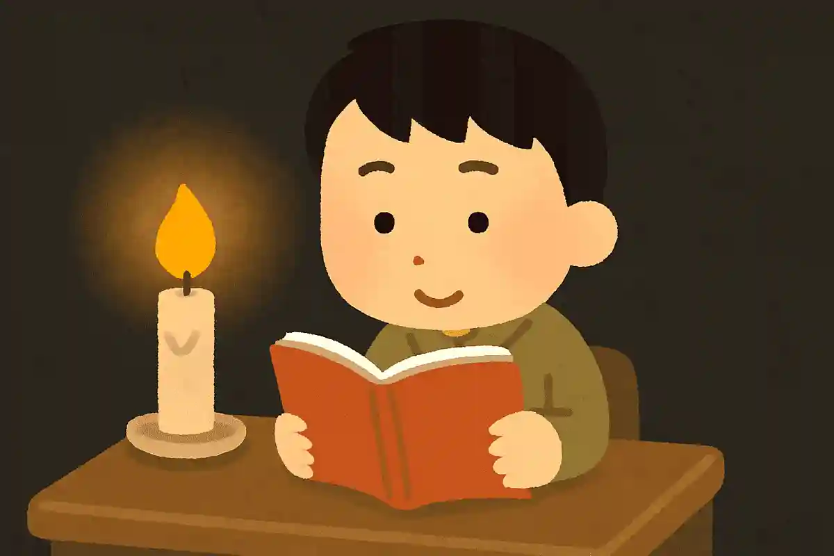 突然停電してしまいましたが問題なく本を読めています。なぜでしょうか?