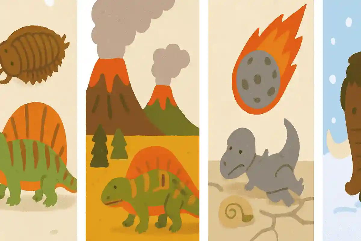 地球で起こった大量絶滅を「ビッグファイブ」という