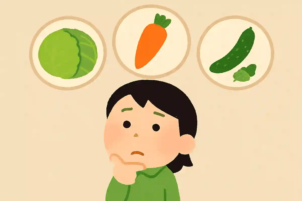 1日で摂取したほうがよい野菜の量は？