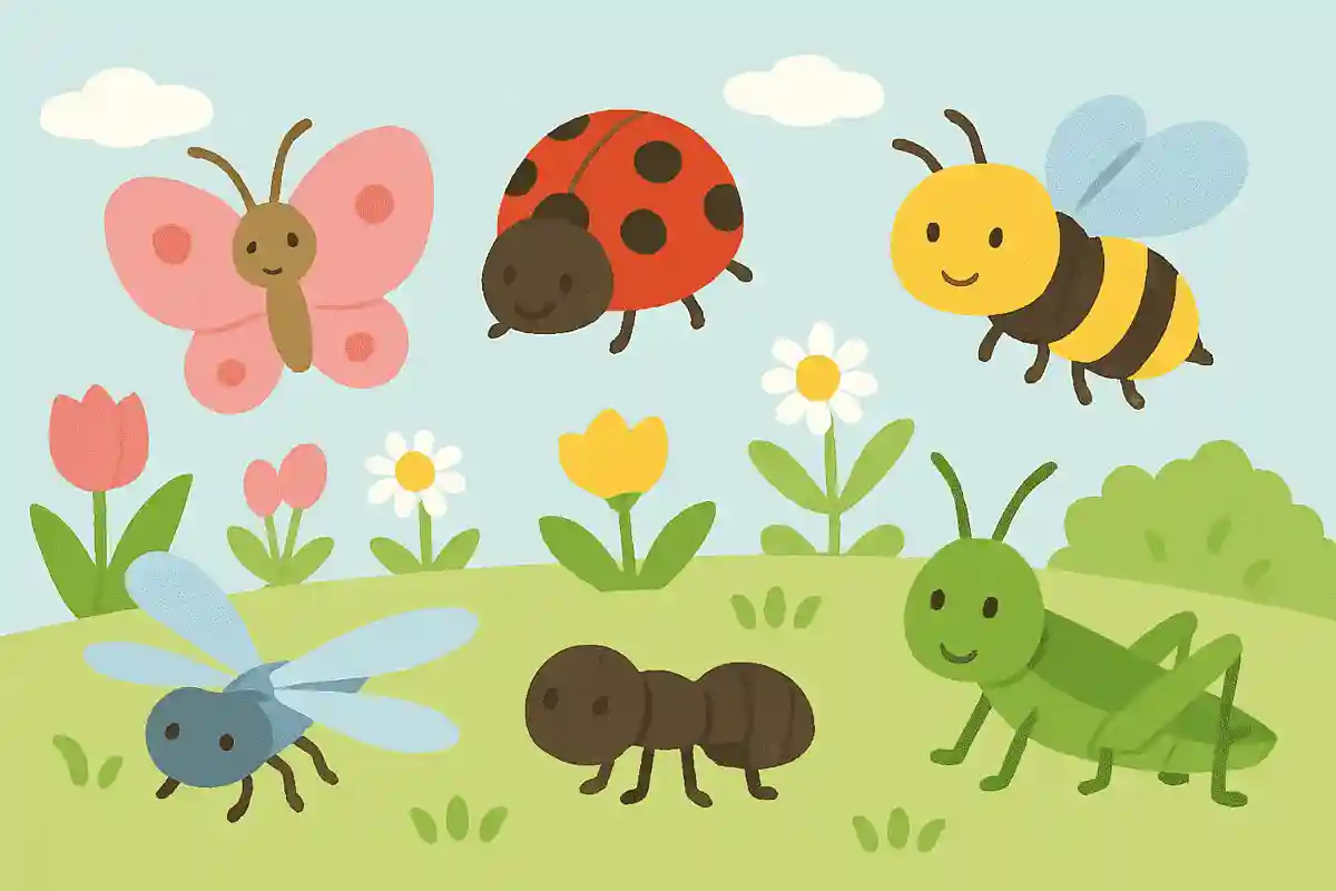 春に見かける昆虫の名前は？