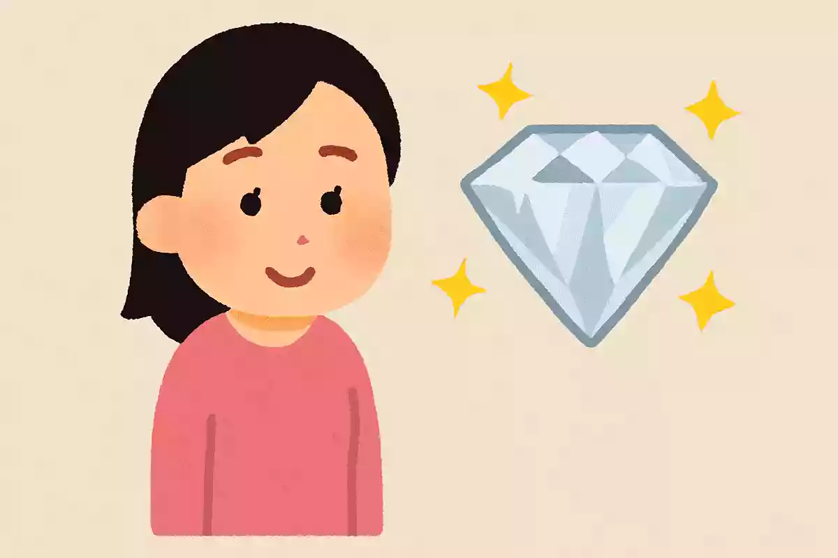 4月の誕生石であるダイアモンドは金剛石とも呼ばれている
