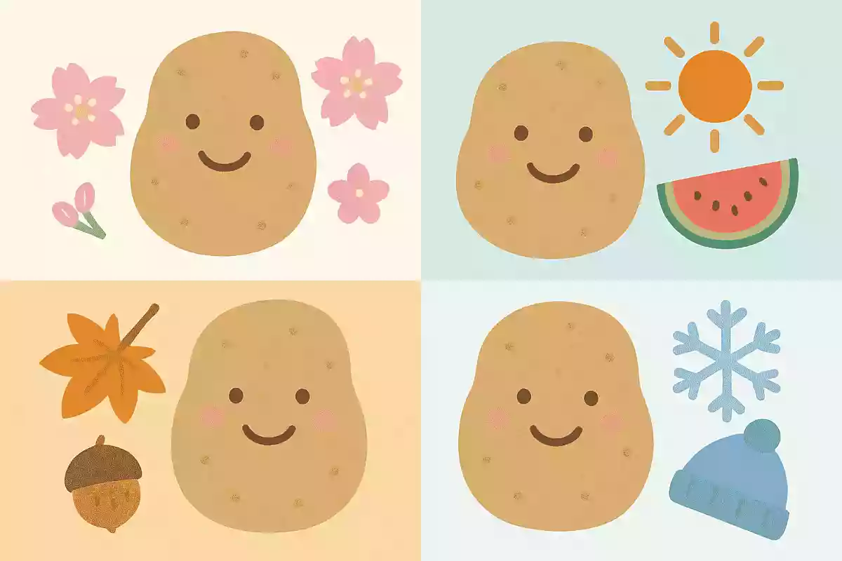 じゃがいもの収穫が一番多いのは、どの季節でしょうか