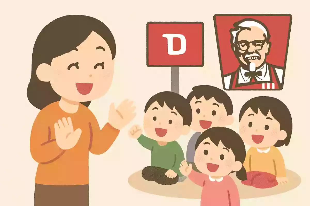 ケンタッキーって10回行ってください