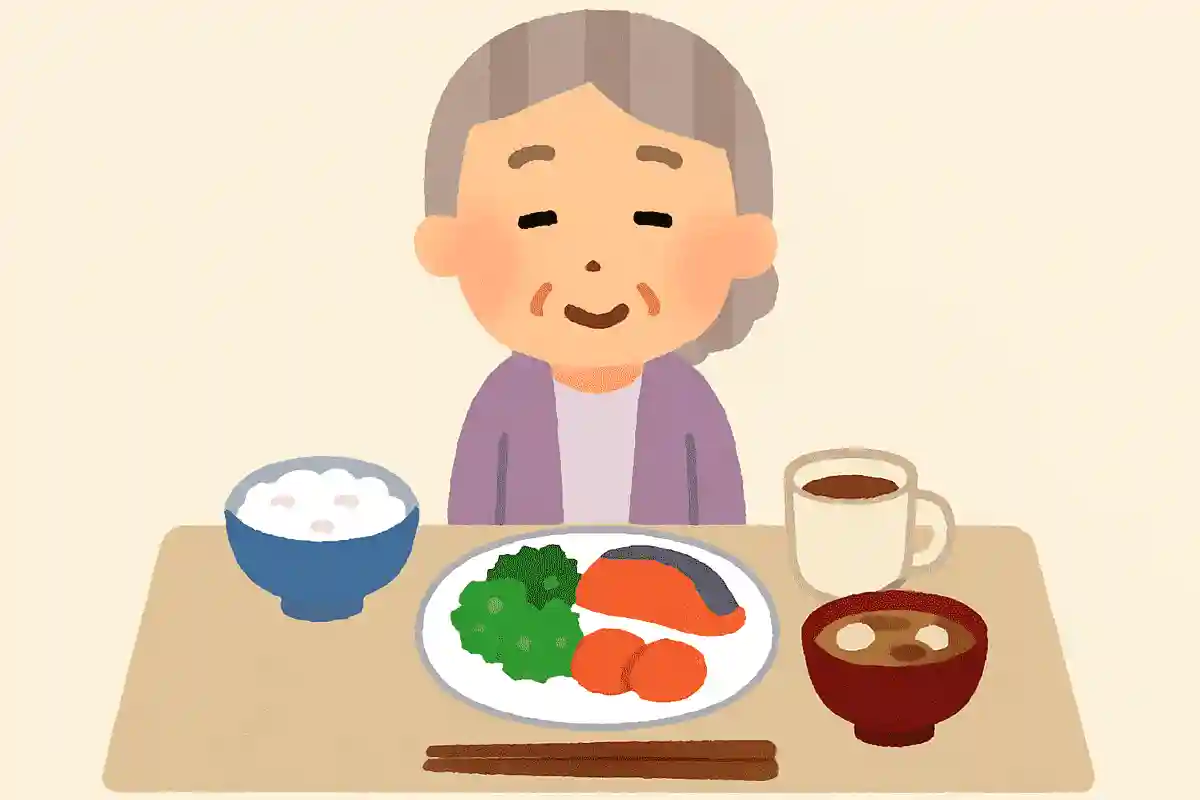 バランスの良い食事をとりましょう。偏食は健康を遠のけます