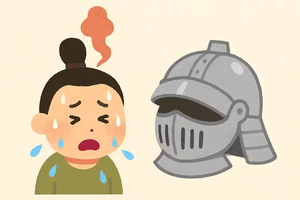 ちょんまげは兜で頭が蒸れるから始まった