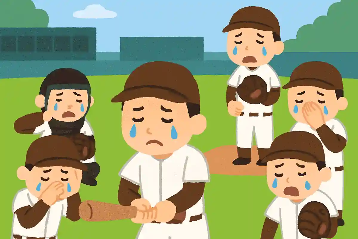 ある野球の試合で、選手全員が泣いていました。なぜ泣いていたのでしょうか?