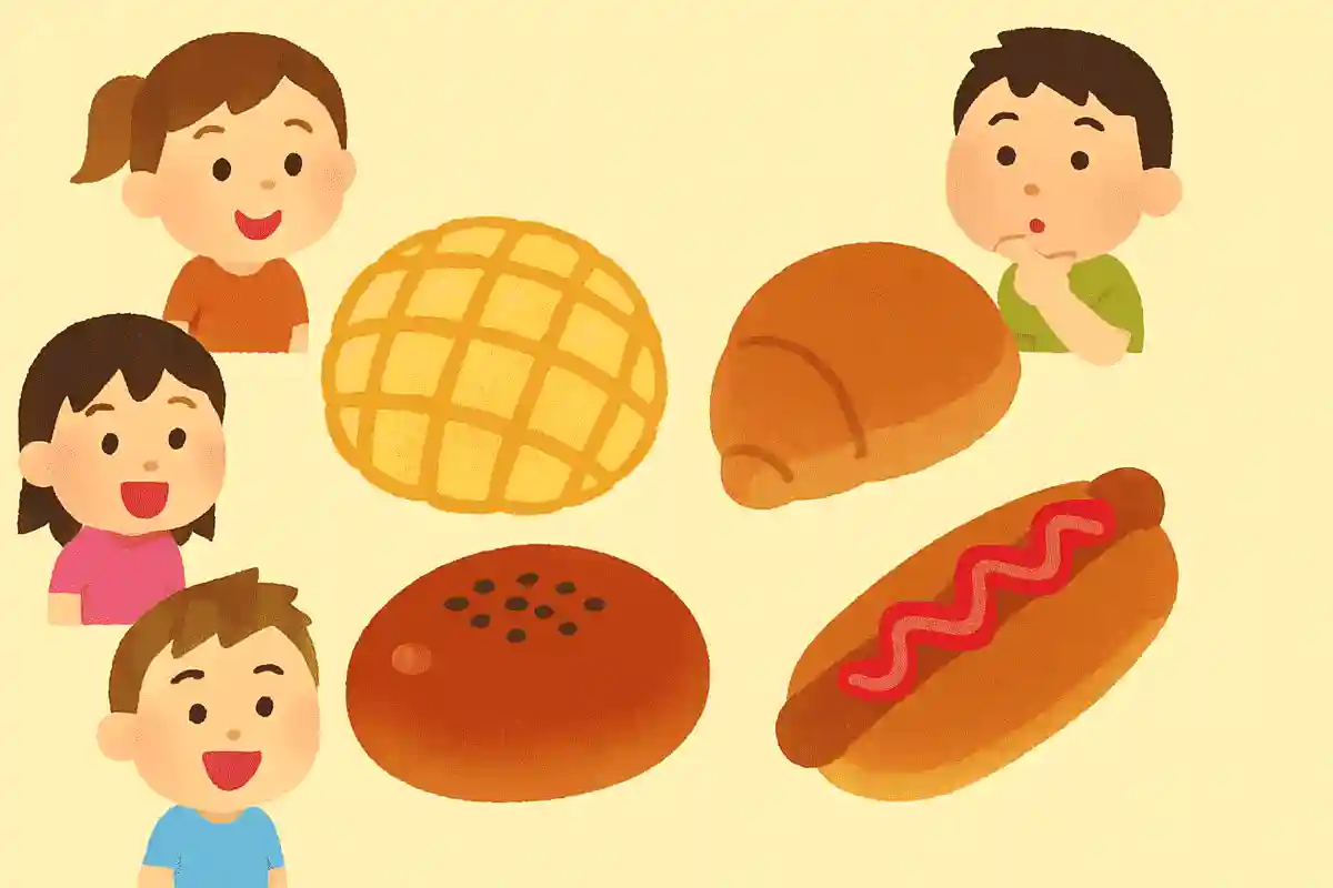 次のパンのうち、日本で生まれたパンはどれでしょうか?