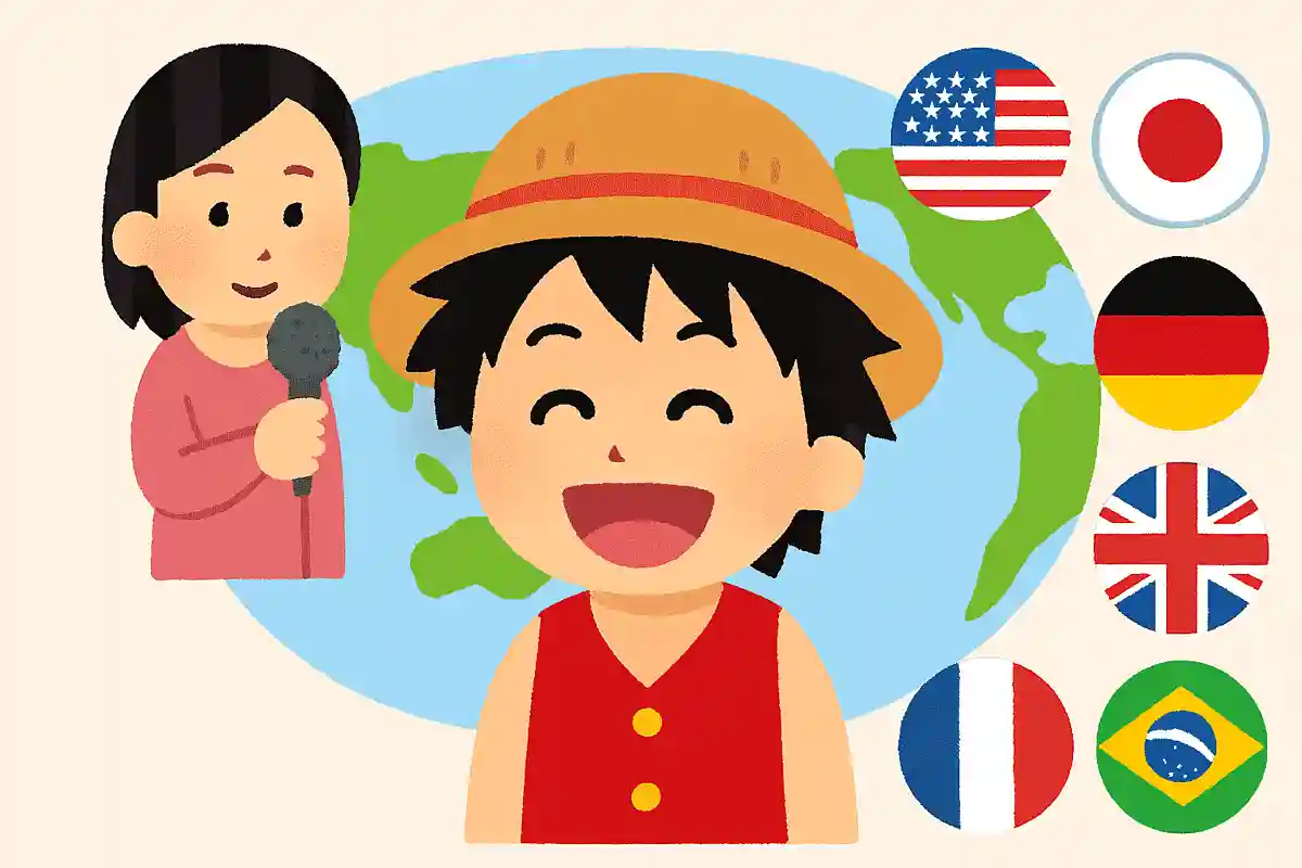 ルフィに初めて声をあてたのは高乃麗さん