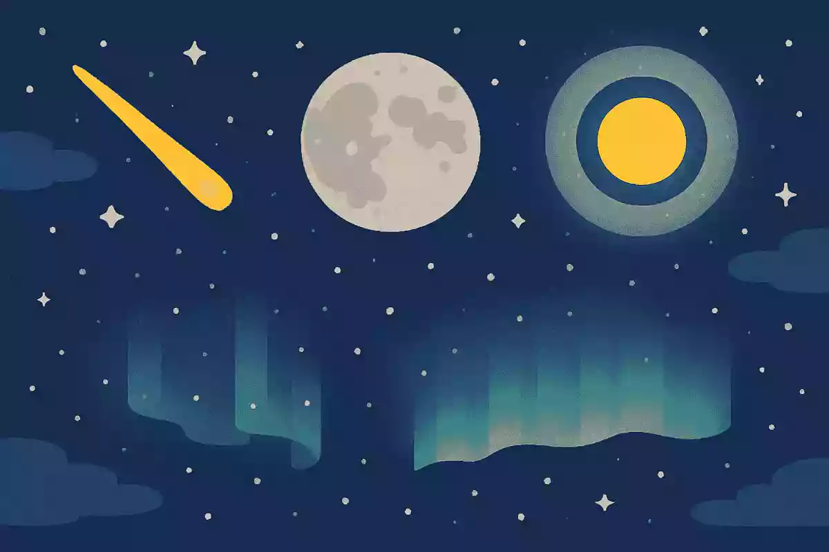 5月によく見られる天体現象は?