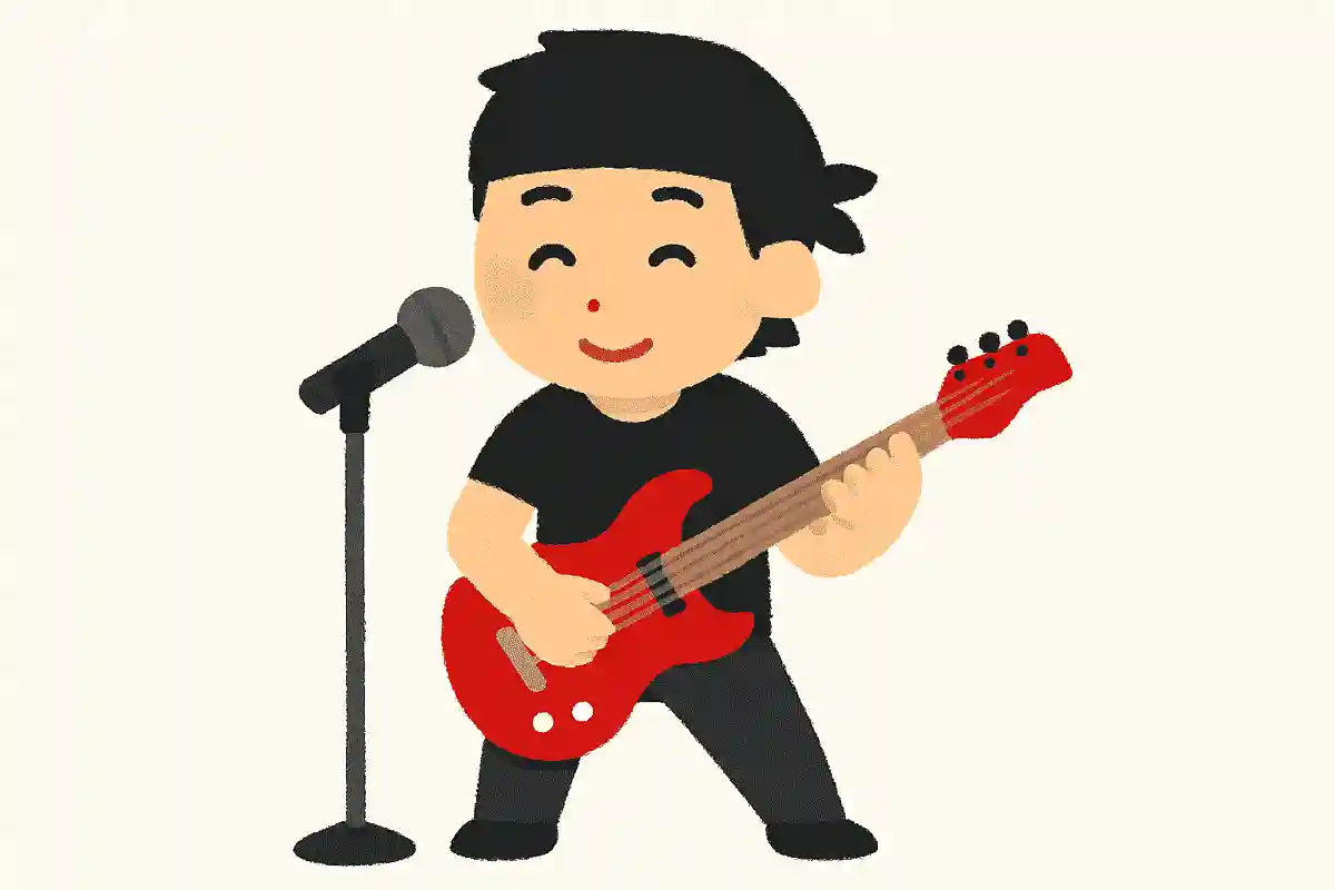 バンドマンっぽい人