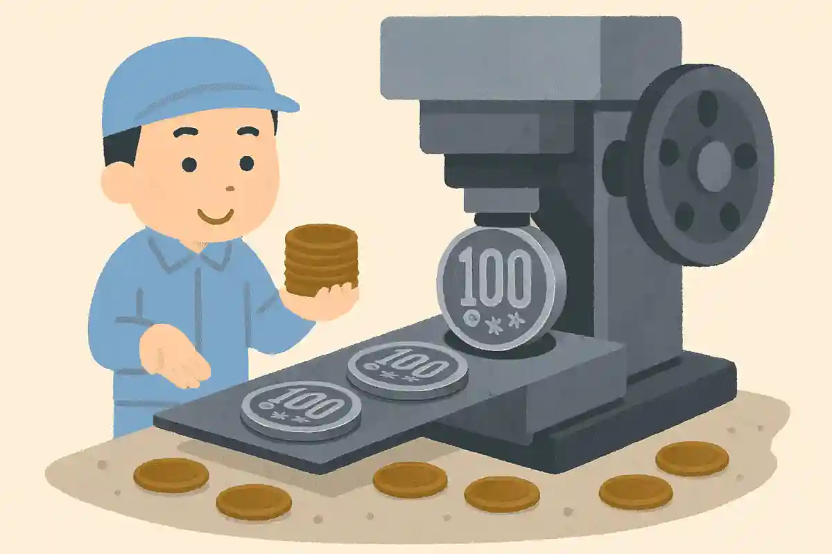 日本の硬貨を作っているところは、どこでしょうか?