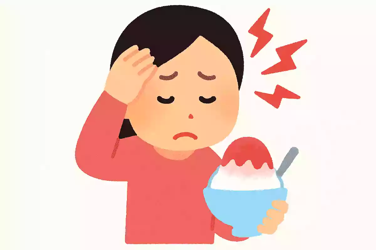アイスやかき氷を食べて頭がキーンとなった場合はどうするといい?