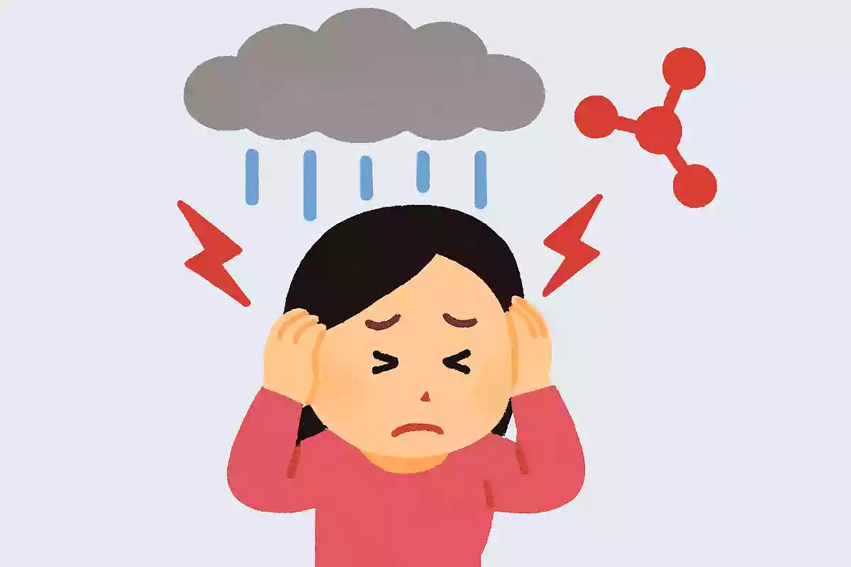 雨が振ると頭痛がするのは、ヒスタミンの分泌が増えるから