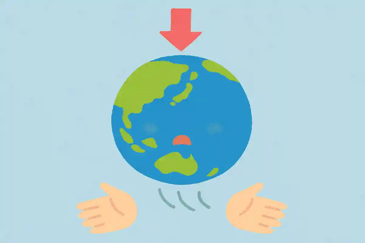 地球の重さは少しずつ軽くなっている