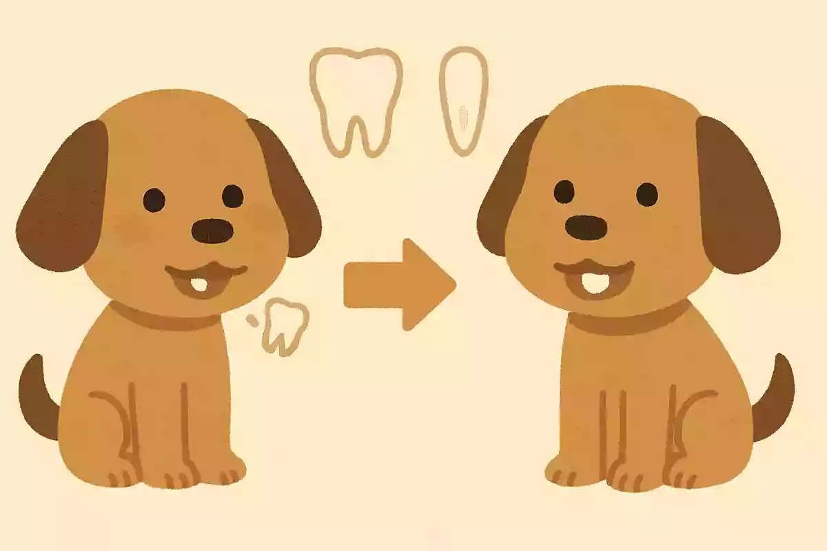 人間のように、犬も乳歯が抜けて永久歯が生えてくるでしょうか?
