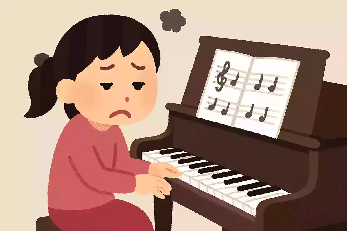 愛美さんは毎日ピアノの練習をしていました。ですがどれだけ練習しても上手になりません。一体なぜでしょうか？