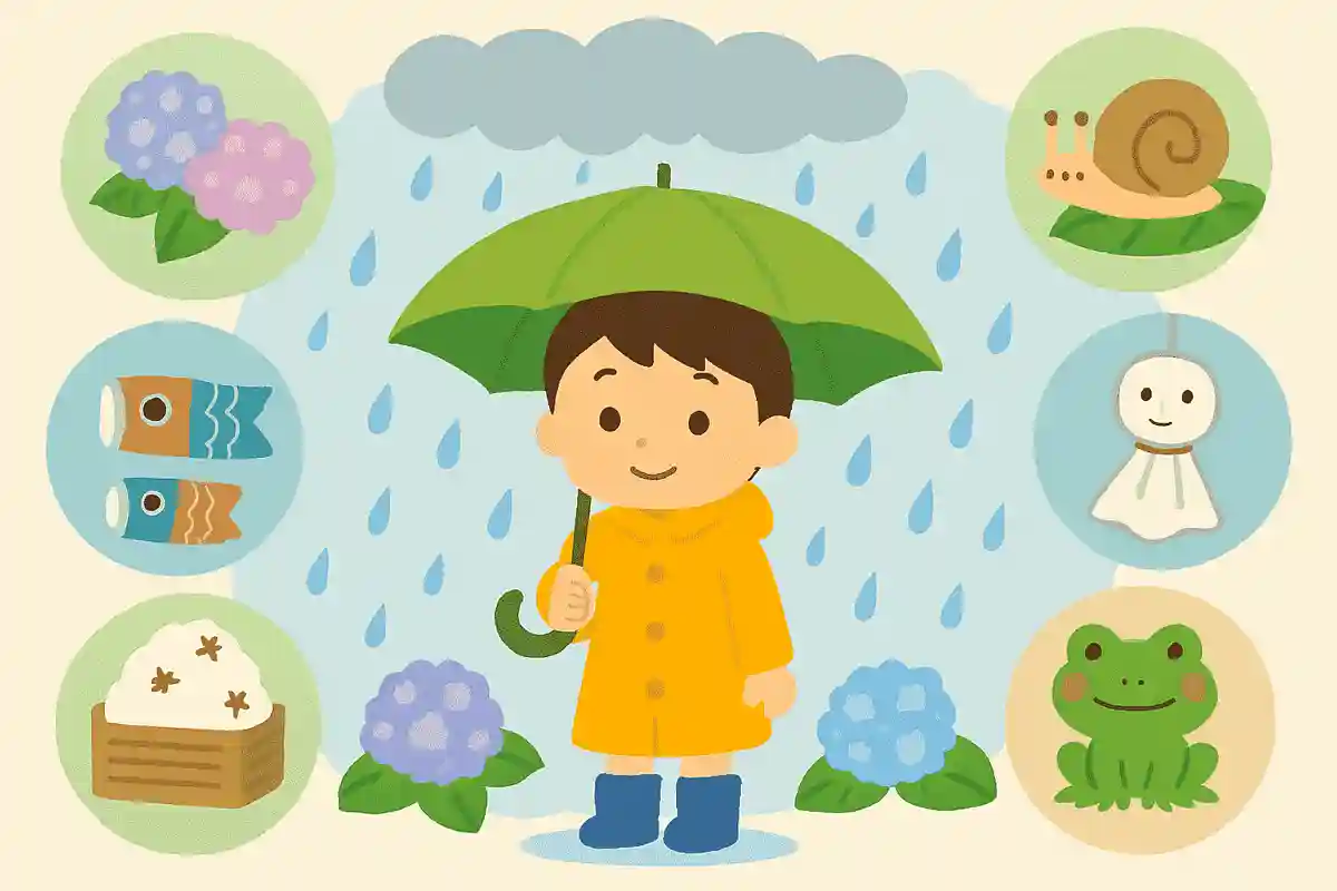 〇〇梅雨という言葉がたくさんある