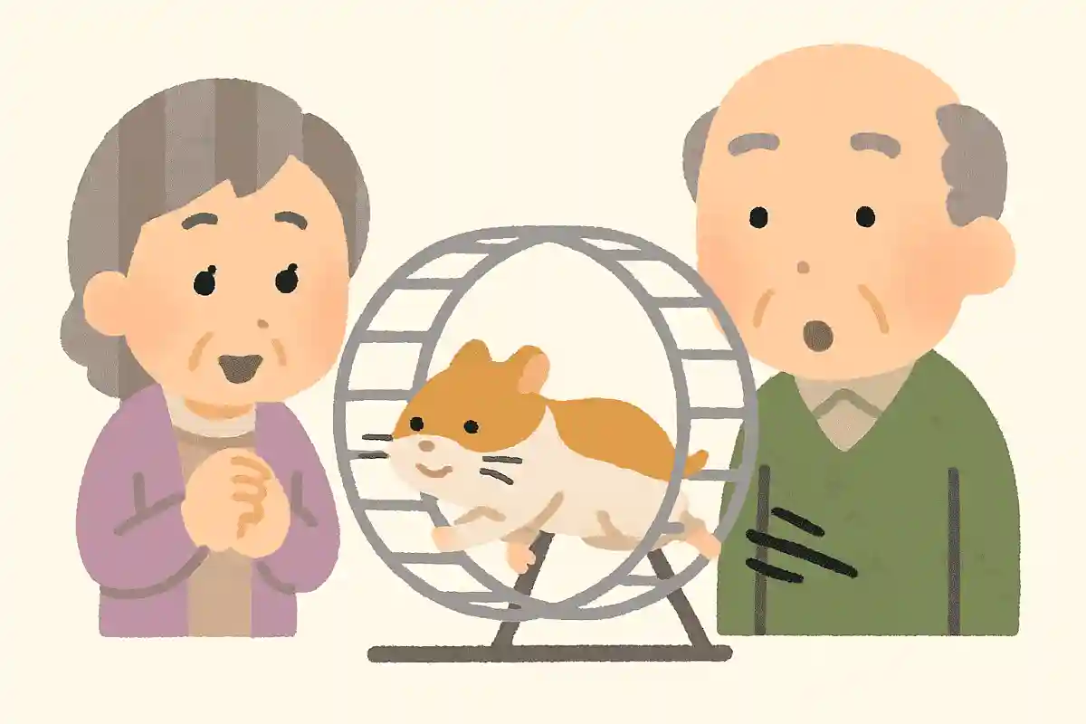 ハムスターは1日の中で、どのくらいの距離を走るでしょうか?