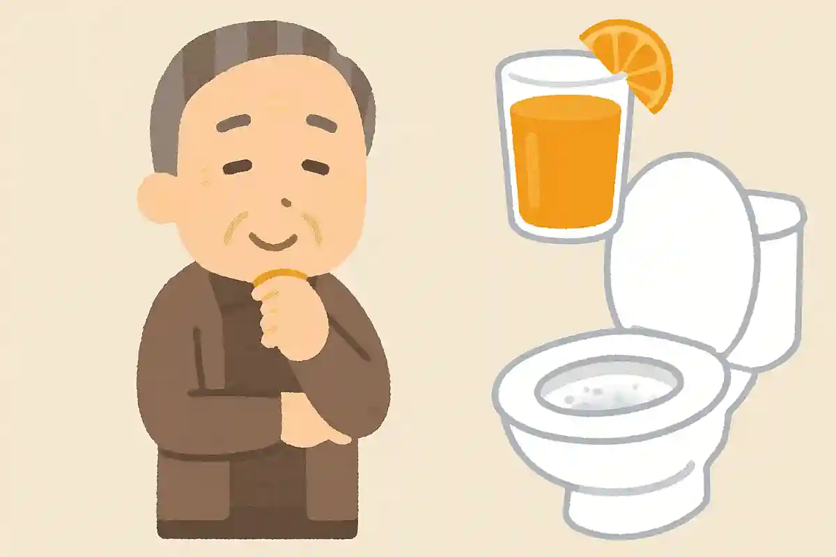 トイレの汚れを落としやすくするジュースは何でしょうか?