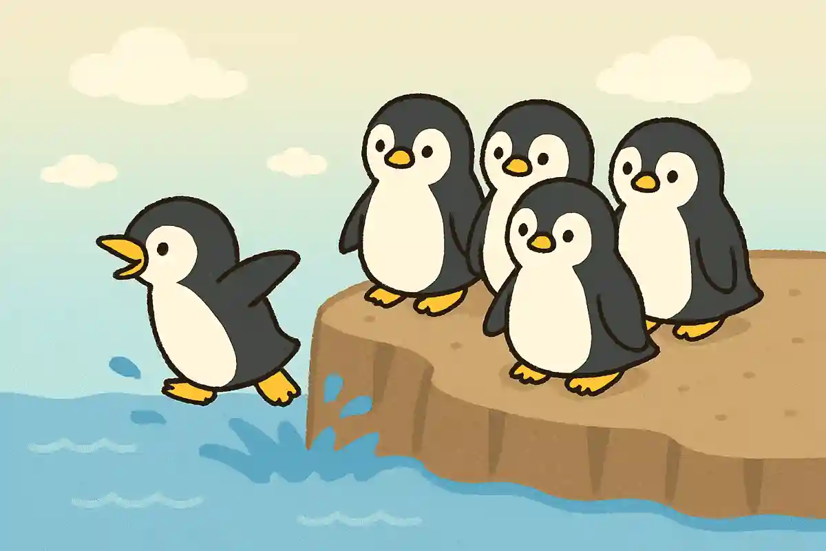 ファーストペンギンとはどういった意味を持つでしょうか？