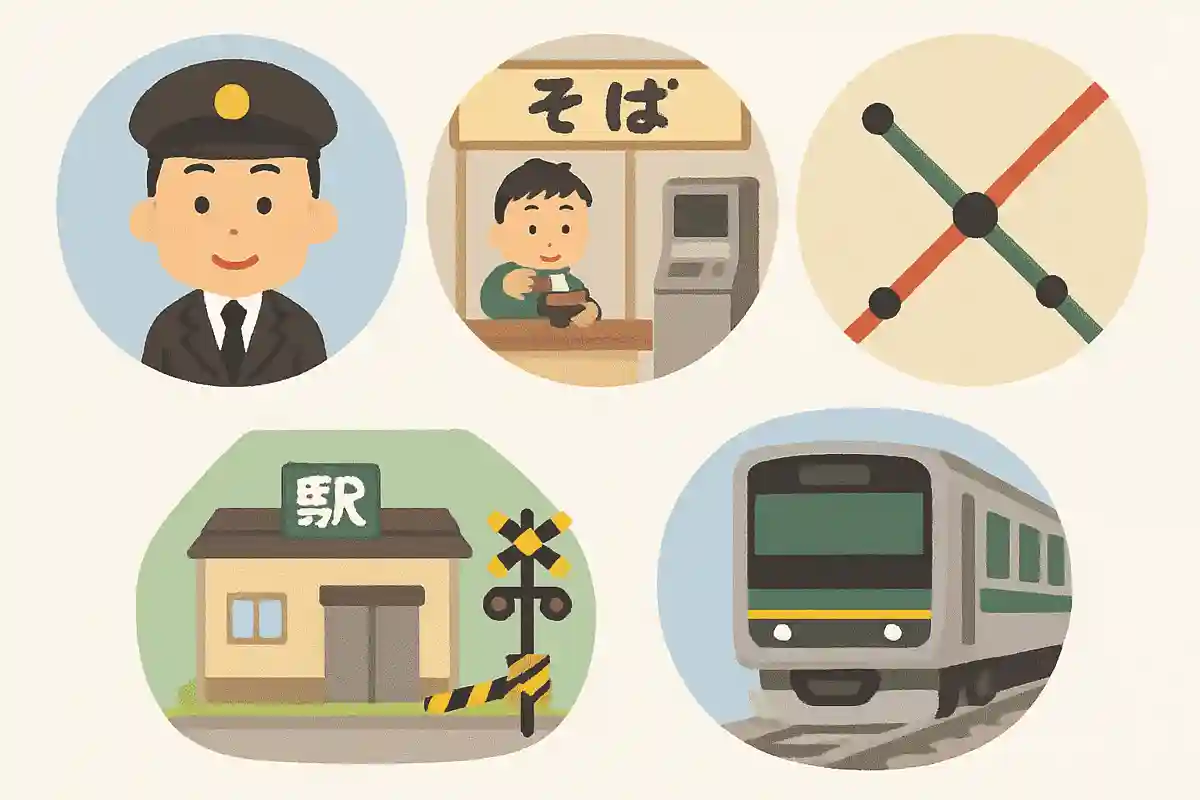 JR東日本中央本線塩尻駅の構内にあるそば屋さんの珍しい特徴はなんでしょうか？