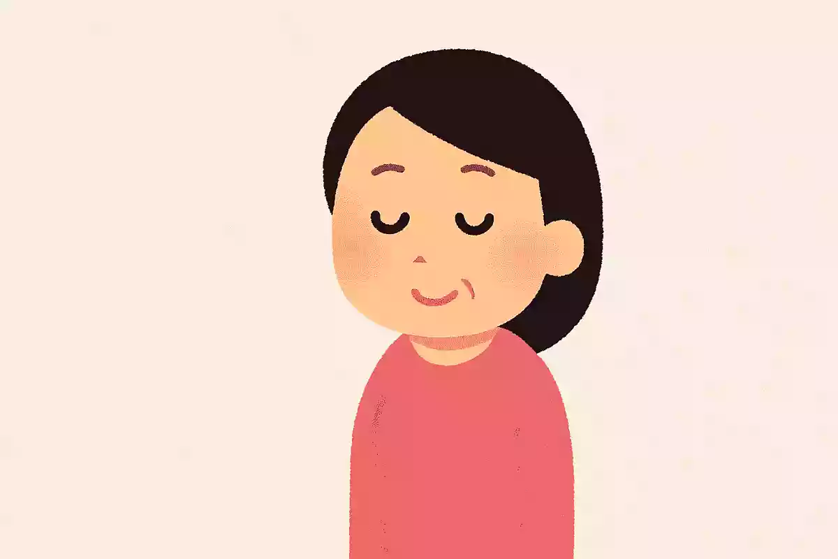 ◯歳には見えないよ。遠くから、目をつぶって。